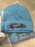 Ocean blue beanie